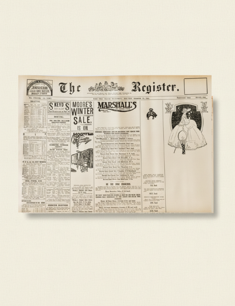 SOUTH AUSTRALIAN REGISTER newspaper detail image
